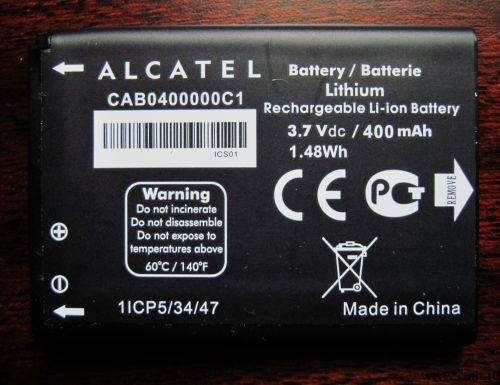 АКБ Alcatel CAB0400000C1