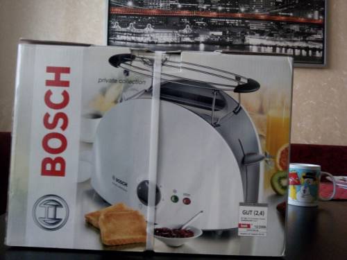 Новый Тостер Bosch TAT 6101