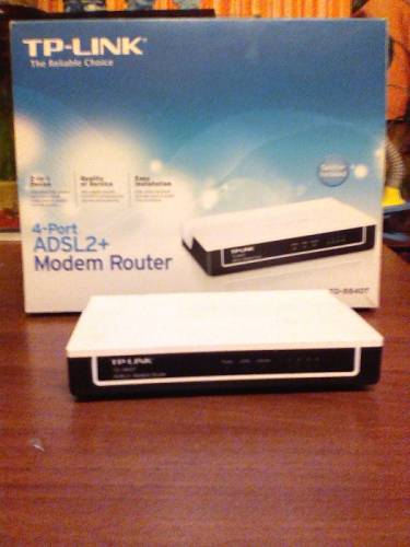 Модем-роутер TP-Link  4-port adsl 
