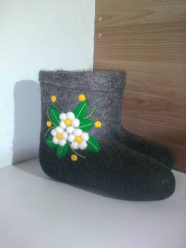 Валенки ручной работы 