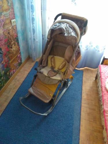 Продам Санки-коляску детские