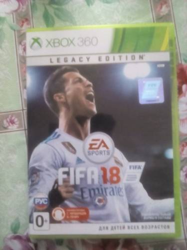 Футбол Fifa 2018 для xbox360 лицензионный
