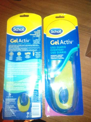 Стельки гелевые Scholl GelActiv