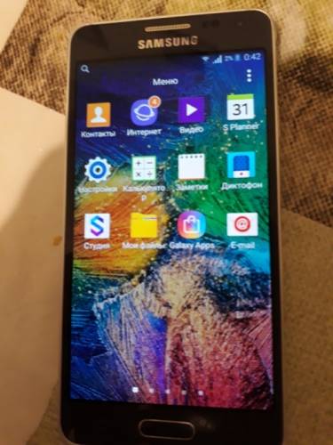 Телефон Самсунг Galaxy ALPHA 