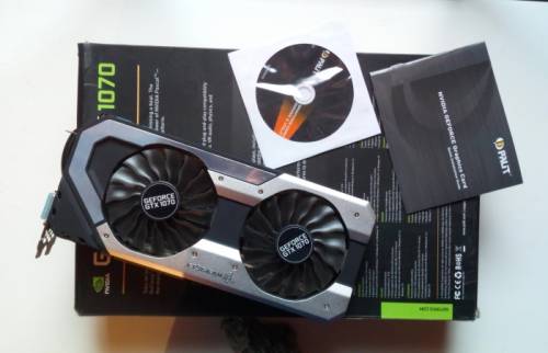 Видеокарта Palit GeForce GTX 1070 SuperJetStream 8GB