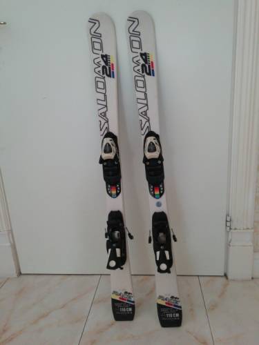 Горные лыжи Salomon 110см.