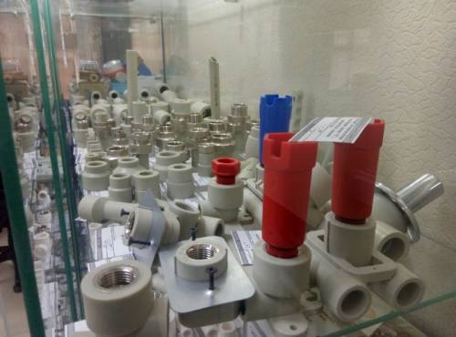 Полипропиленовые ppr-c серые трубы и фитинги Fv-Plast