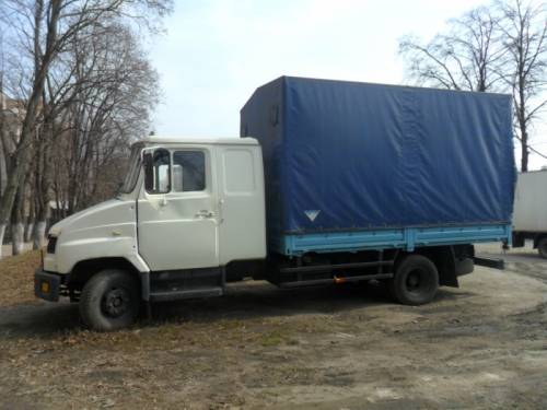 грузовик с фургоном “ Бычок“ ЗИЛ 5301