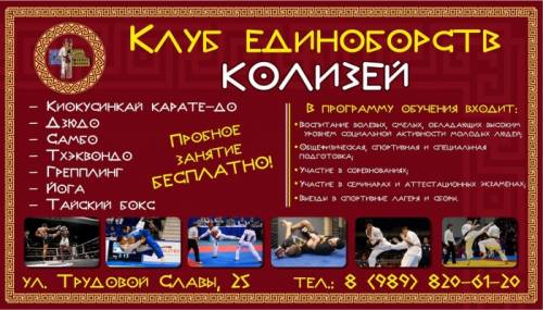 Единоборства 