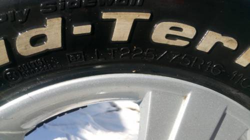 Шины BFGoodrich Mud-Terrain T/A KM2 225/75*16