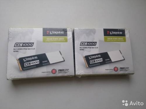 SSD Kingston kc1000 480 gb (m.2)