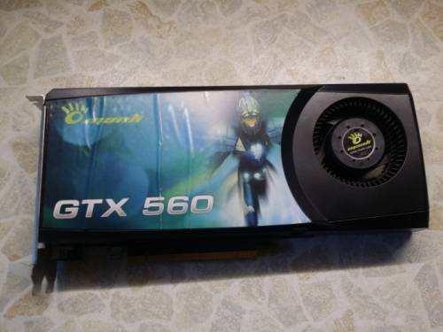 Продаю видеокарту nvidia gtx 560.