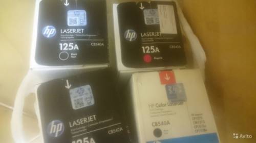 Картриджи НР Color Laserjet 125А