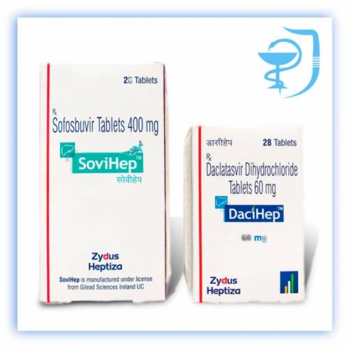 Купить Софосбувир и Даклатасвир, Sofosbuvir 400mg, Ледипасвир цена, Велпатасвир