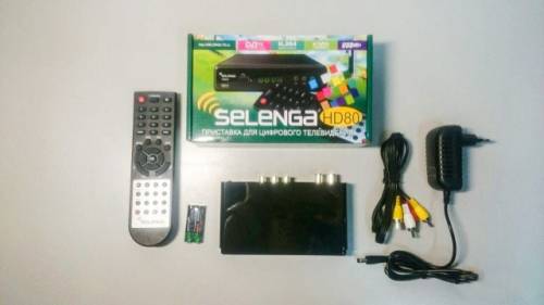 Цифровые приставки DVB-T2 Selenga HD80