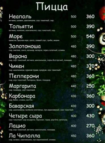 Пицца доставка Доставка пиццы в Губкине