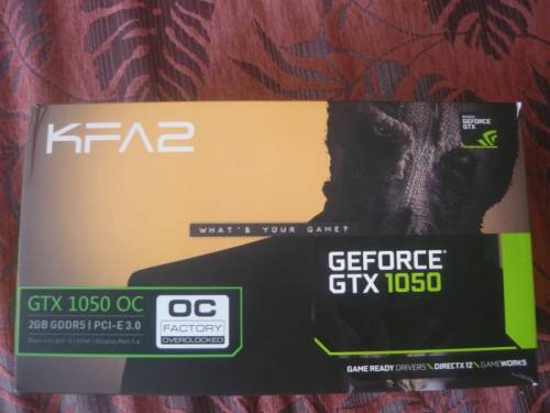 Видеокарта KFA2 gefoce gtx 1050 oc 2 gb 