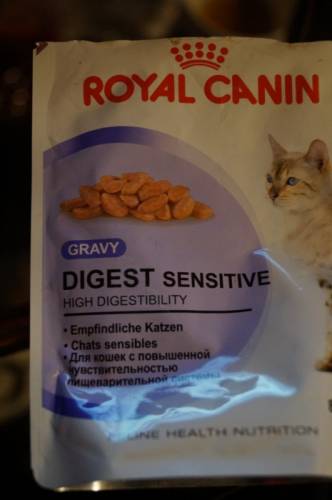 	 Корм Роял Канин влажный Digest Sensitive