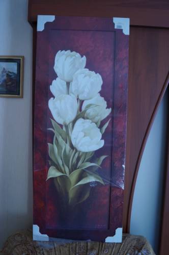 Постер “цветы“ 30х90