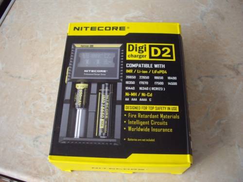 Зарядного устройства NiteCore Digicharger D2: 