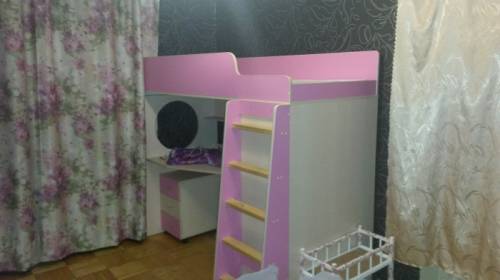 продам детскую кровать трансформер(кровать шкаф стол тумба)