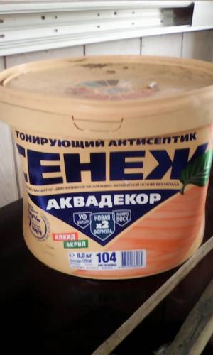 Продам Сенеж Аквадекор № 104 (лиственница) 9кг.