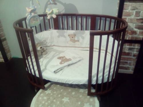 Stokke кровать овальная 
