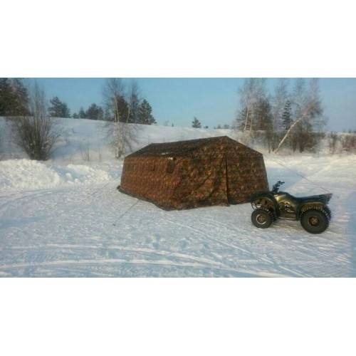Армейская палатка 15М2 (двухслойная)