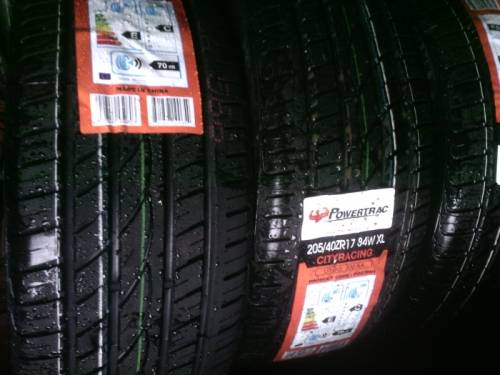 205/40ZR17 powertrac cityracing