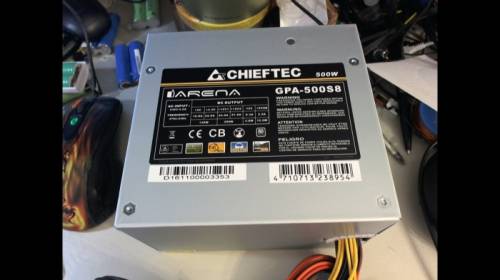 Блок питания 500W CHIEFTEC <GPA-500S8>