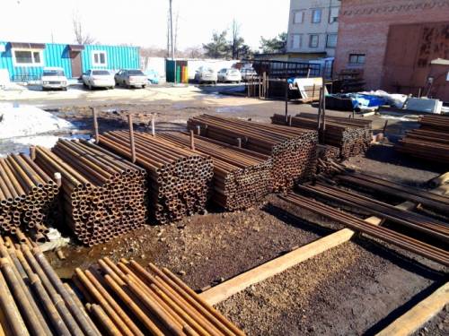 Трубы для забора