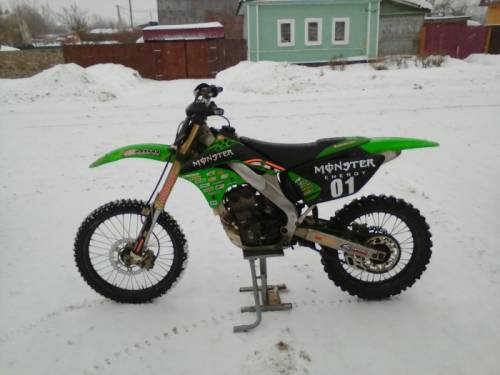 Kawasaki kx250f 2007