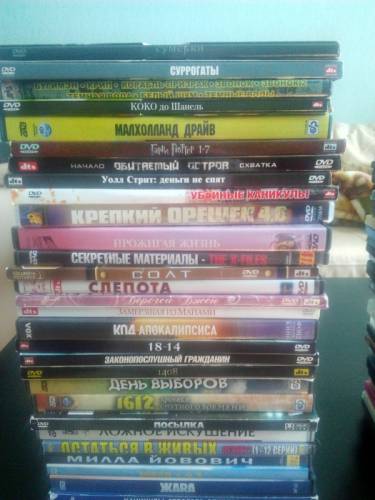 Коллекция DVD из 100 штук!!!
