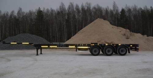 Раздвижной контейнеровоз Тонар 974629