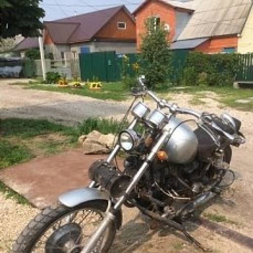 продам урал переделанный под чопер заводится со стартера