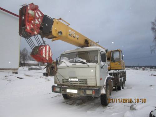 Аренда автокрана 25 тонн