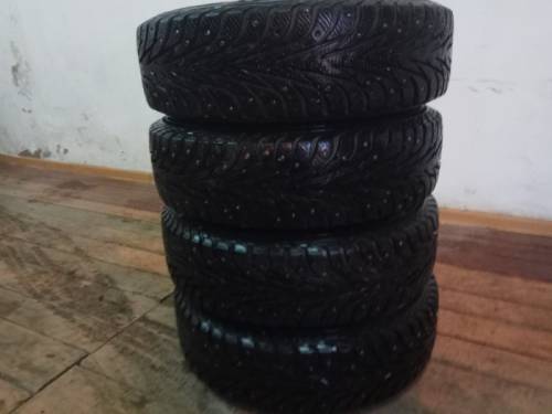 Зимняя резина Yokahama 175/70 R 14 на штамповках