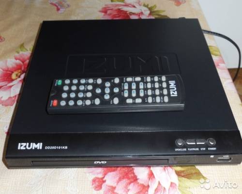dvd плеер izumi dd20d101кв
