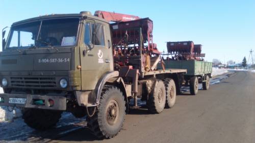 камаз 4310 с прицепом 