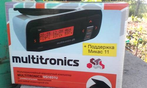 Бортовой компьютер multitronics VG1031UPL