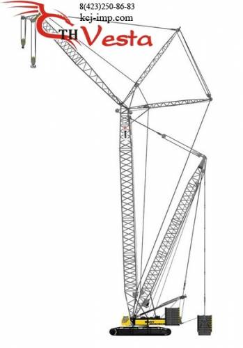  Гусеничный кран SANY SCC4000C (Китай)2012 год.