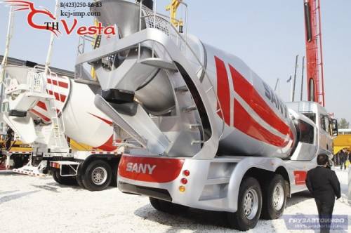 Автобетоносмеситель Sany SY5250GJB8 2012 год.
