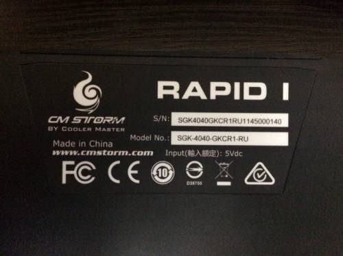 Продам настольную игровую клавиатуру “Cooler Master Quick“
