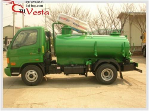 Продается  ассенизаторская машина на базе грузовика Hyundai HD78 2012 года (3.5 
