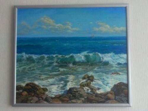 Картина “Море“., 60 *70 , холст, масло. 