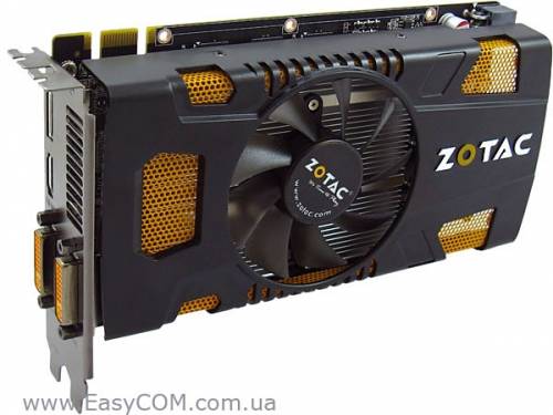 Видео карта Zotac gtx 550 ti (разогнанная)