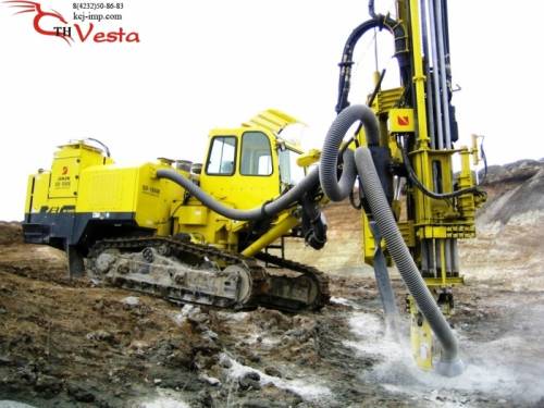 Буровая установка для буро-взрывных работ на гусеничном шасси Jun Jin SD1300E 