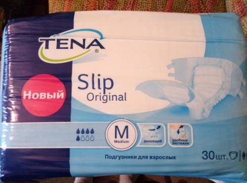 памперсы для взрослых TENA M 30шт.